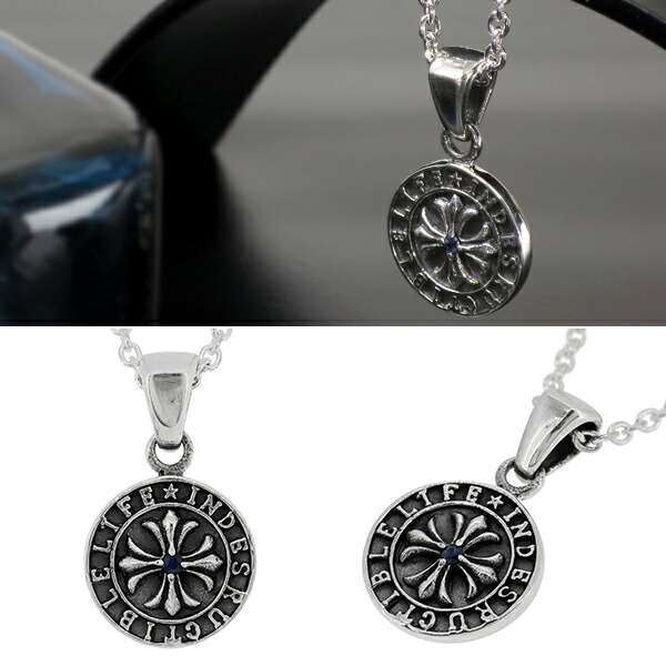 めけめけ VARTIX バータイプネックレス サファイア付き めけめけ様専用