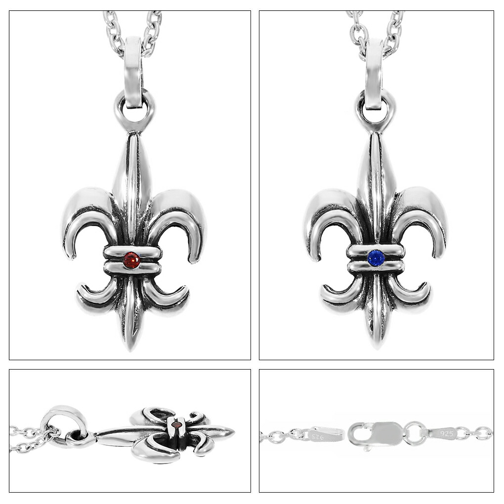 楽天市場】リリー ネックレス ペンダントトップ メンズ フルール・ド