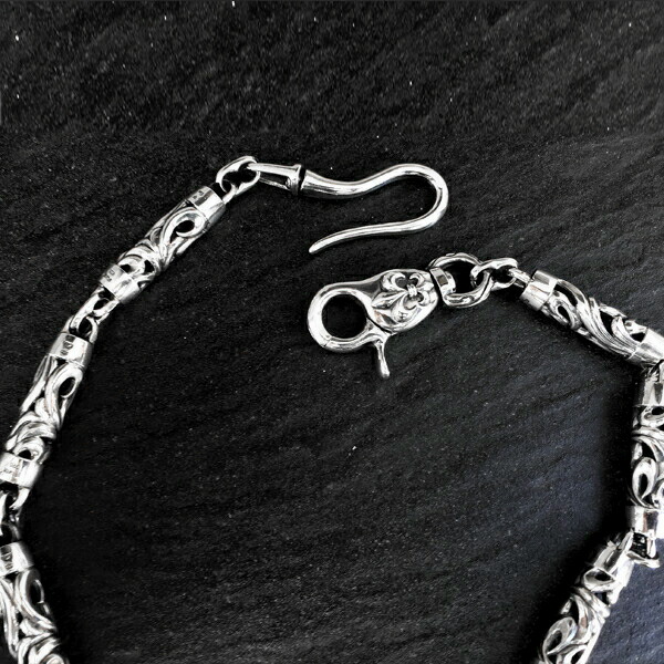 楽天市場】ウルフマン パルメット ローラー ウォレットチェーン