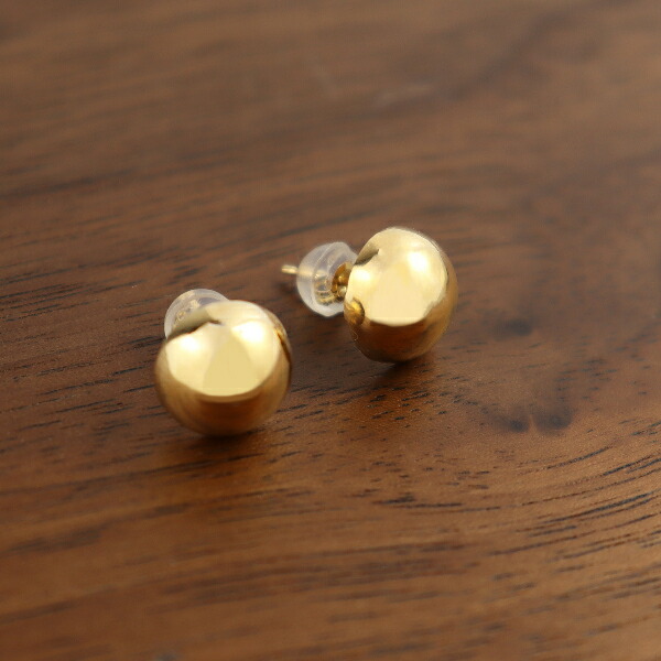 楽天市場】K18 丸玉ピアス ボール 半球 2P 両耳用 10mm 18金 18k 球体