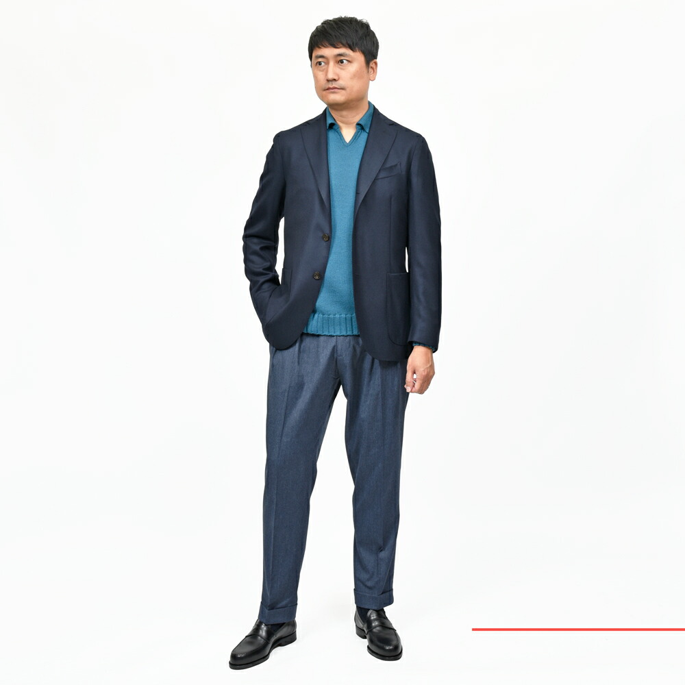 楽天市場】BOGLIOLI（ボリオリ）DOVERドーヴァー ウールホップサック3B