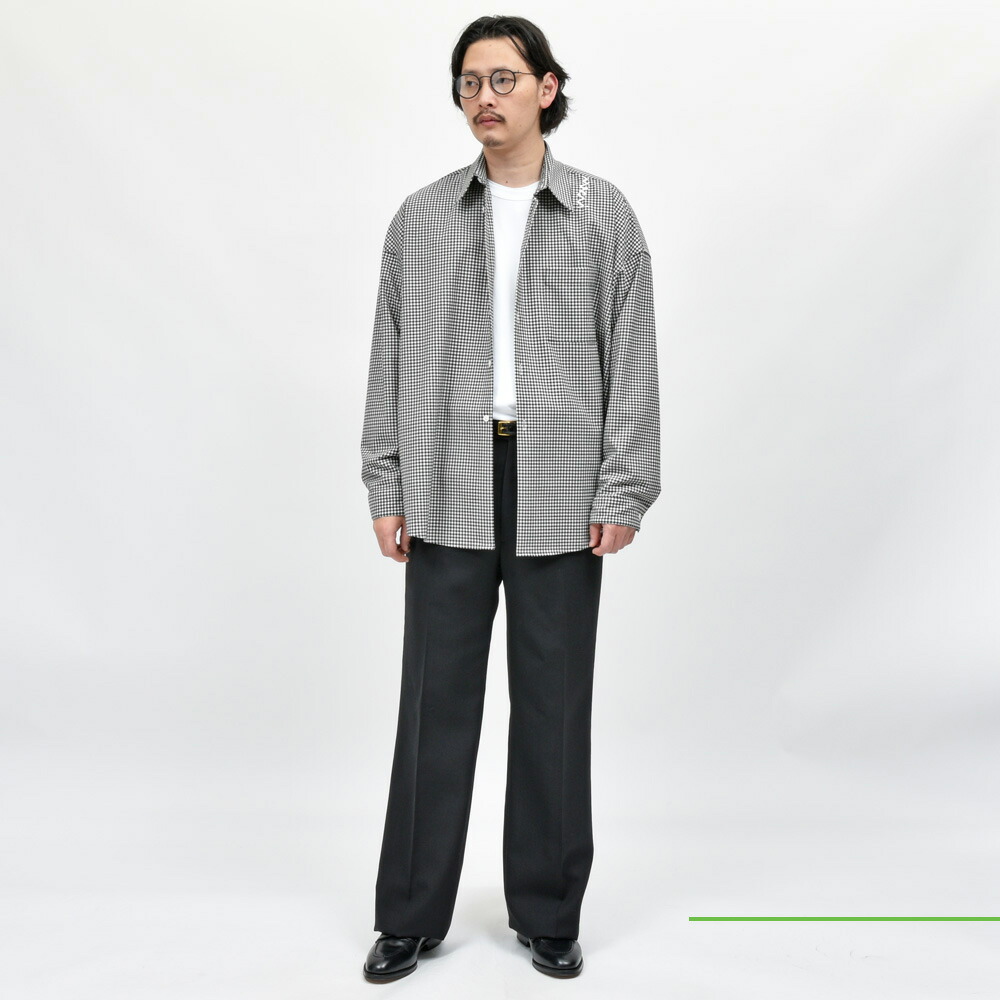 楽天市場】MARNI（マルニ）ポリエステルウールギンガムチェックシャツ