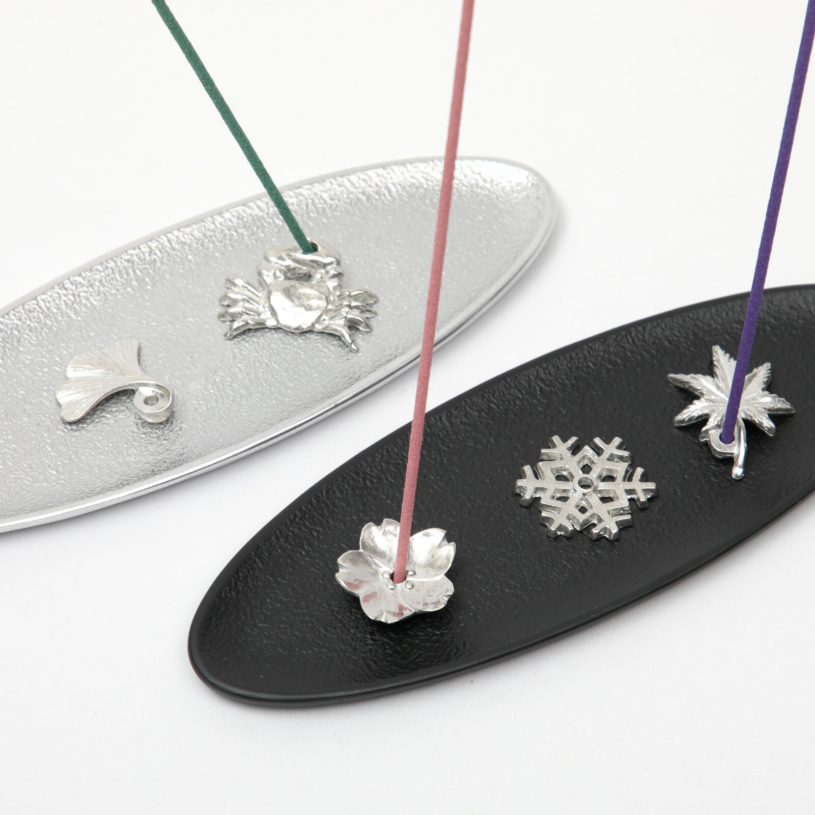 楽天市場】香立て おしゃれ かわいい 錫 炭谷三郎商店 シルバー 銀