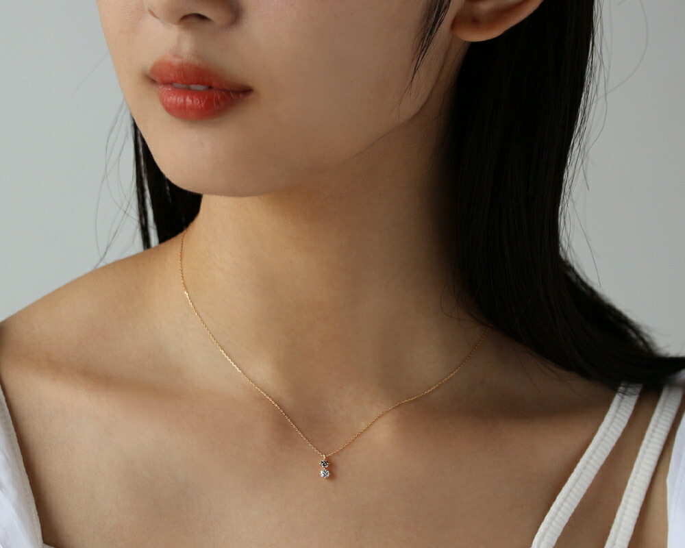 楽天市場】K18 K10 天然 ブラウンダイヤモンド 計0.21ct 2粒