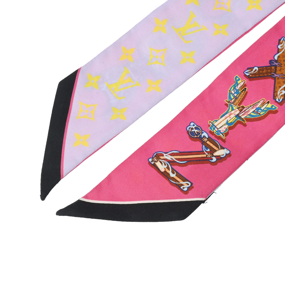 楽天市場】LOUIS VUITTON ルイヴィトン バンドー BB ピンク/パープル