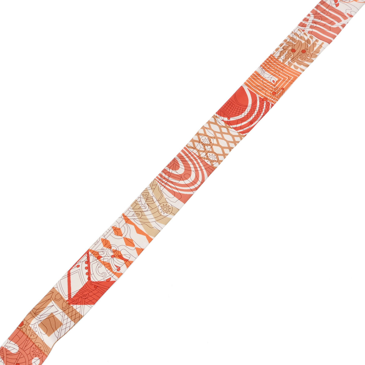 楽天市場】HERMES エルメス ツイリー フリンジ TWILLY AU オレンジ