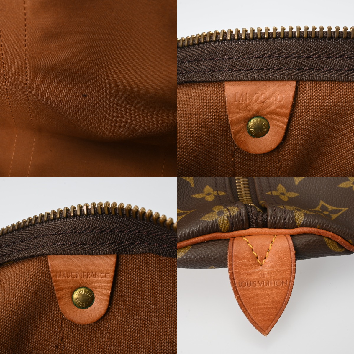 Louis 【鑑定済】ルイヴィトン モノグラム キーポル60 ボストンバッグ