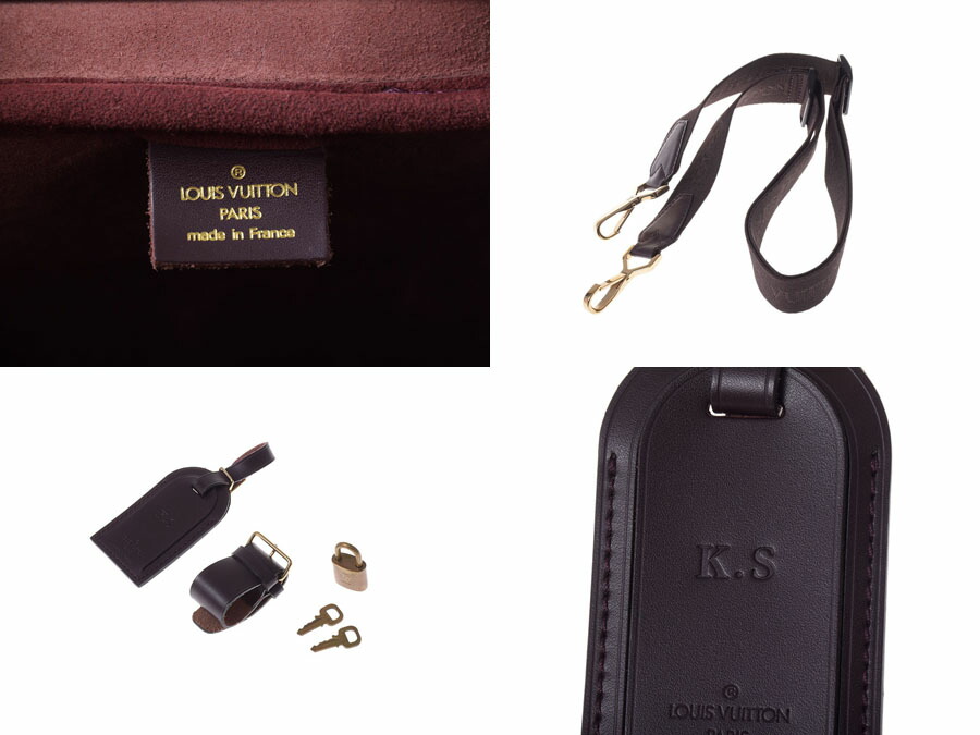 楽天市場】ルイヴィトン・タイガ ケンダルPM アカジュー M30126【中古