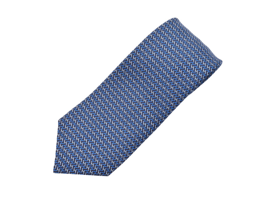 かず HERMES エルメス ネクタイ H柄 高級シルク ブルー 楽天市場