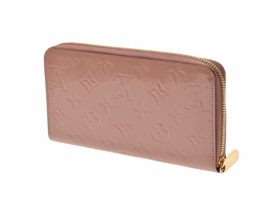 楽天市場】中古 ルイヴィトン ヴェルニ ジッピーウォレット ローズヴェ