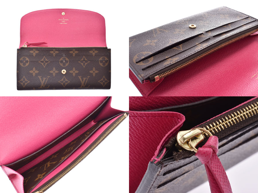 楽天市場】ルイヴィトン モノグラム ポルトフォイユエミリー ホット