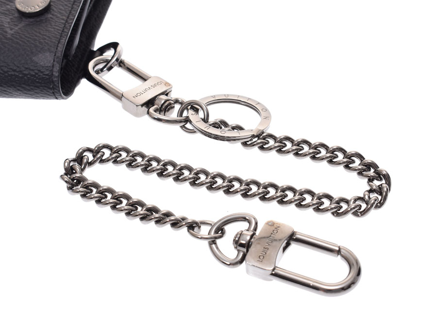 専用ルイヴィトン エピ ノワール チェーン コンパクト ウォレット2260