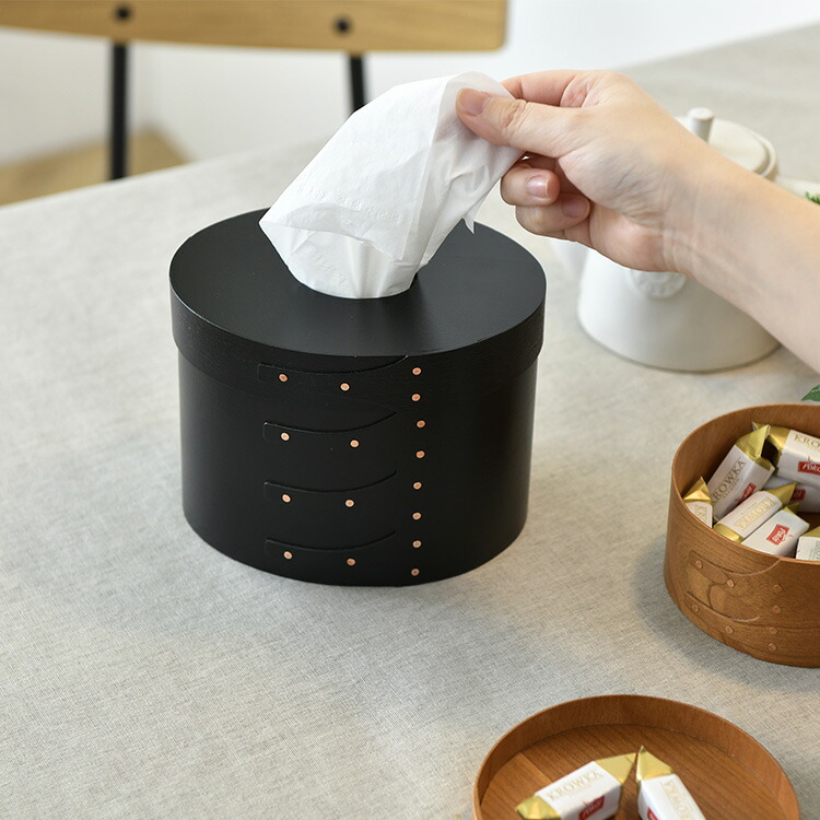 楽天市場】AXCIS(アクシス) シェーカーティッシュボックス ブラック