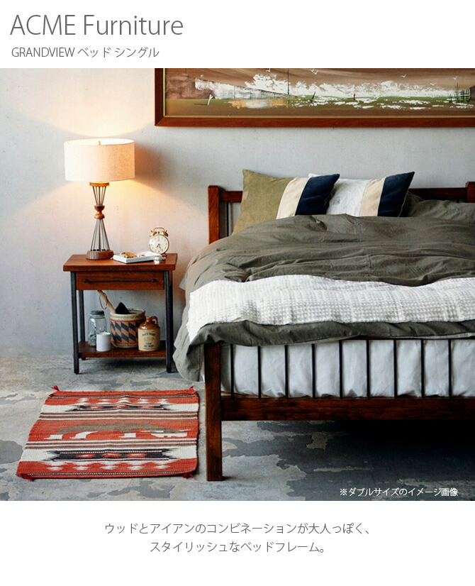 楽天市場】ACME Furniture アクメファニチャー GRANDVIEW ベッド