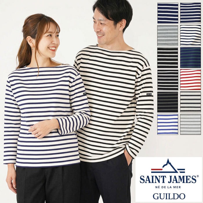 楽天市場】SAINTJAMES セントジェームス GUILDO R A 2501 ギルド 長袖