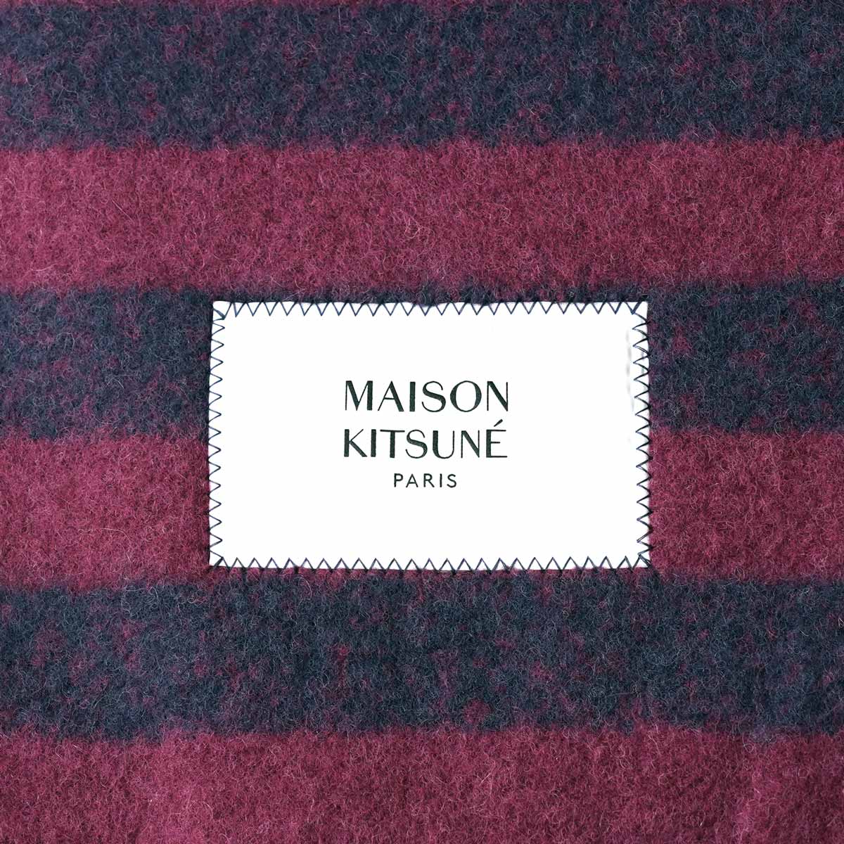 楽天市場】MAISON KITSUNE メゾンキツネ マフラー ストール