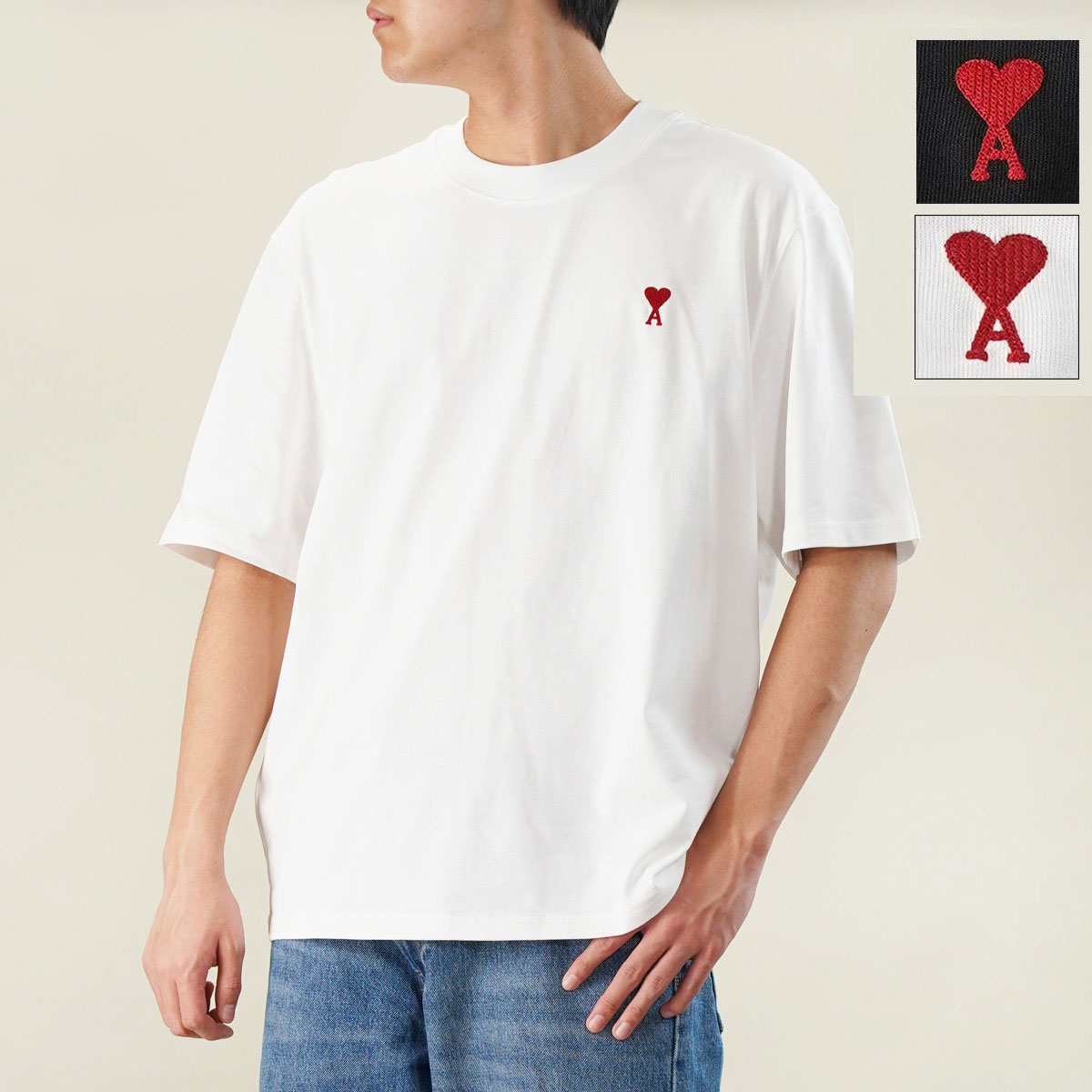 楽天市場】ami paris アミパリス 半袖Tシャツ BFUTS005 726 メンズ