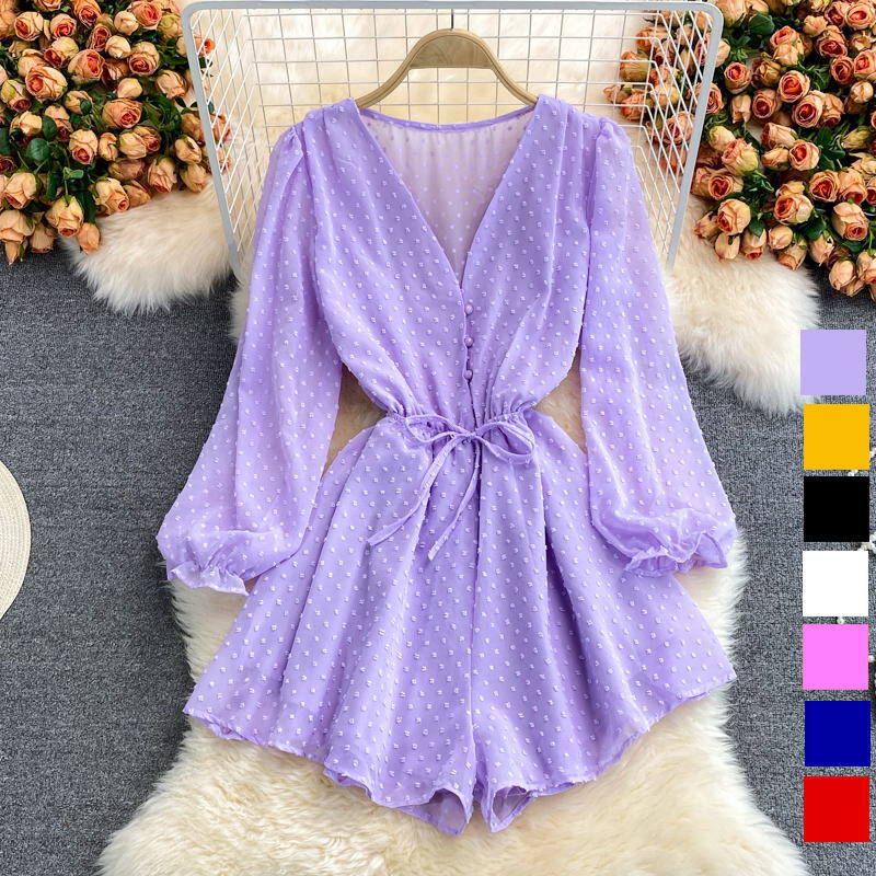 TRALALA 希少 ドット柄 リボン ブラックシフォンピンクレーススカパン