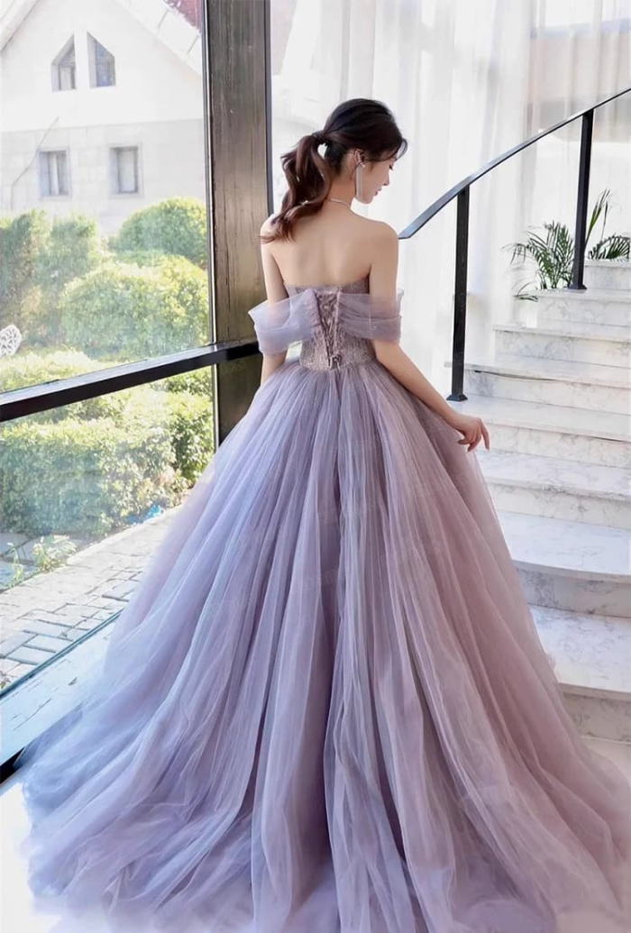 楽天市場】ANGEL カラードレス 新作 オフショルダー レース チュール