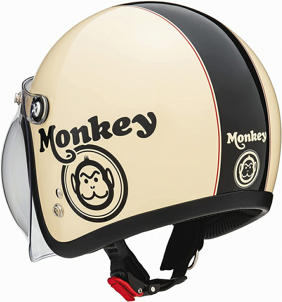 楽天市場】【HONDA】 Monkey ヘルメット アイボリー×ブラック Lサイズ