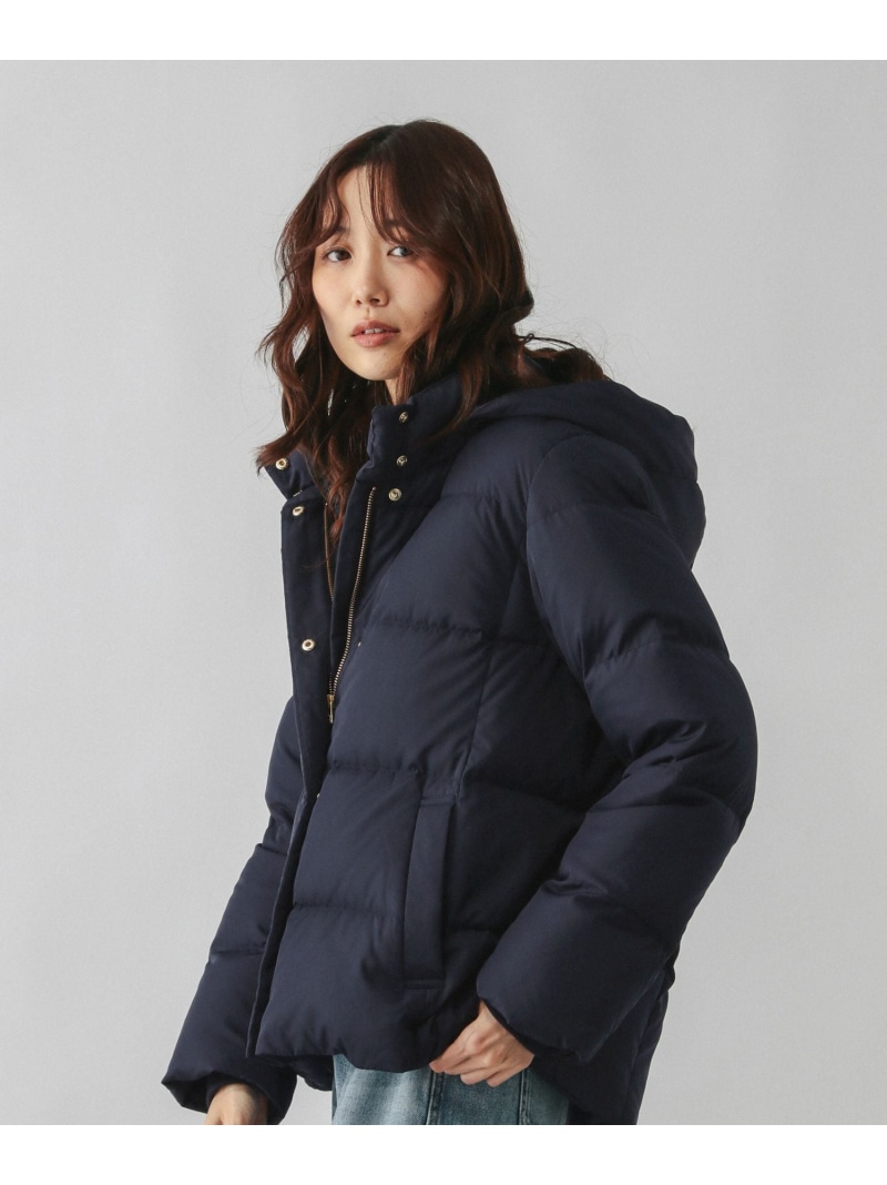 楽天市場】【SALE／50%OFF】ウツクシルエット撥水ダウンブルゾン