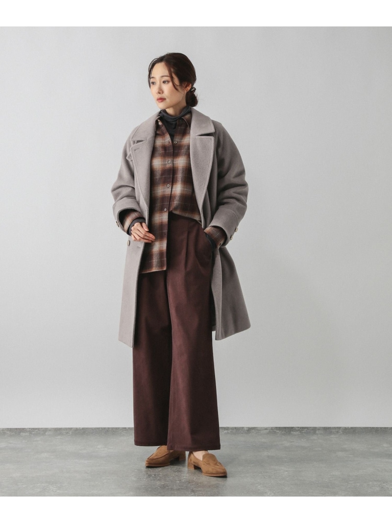 楽天市場】【SALE／20%OFF】軽やかストレッチ襟2WAYコート/499666