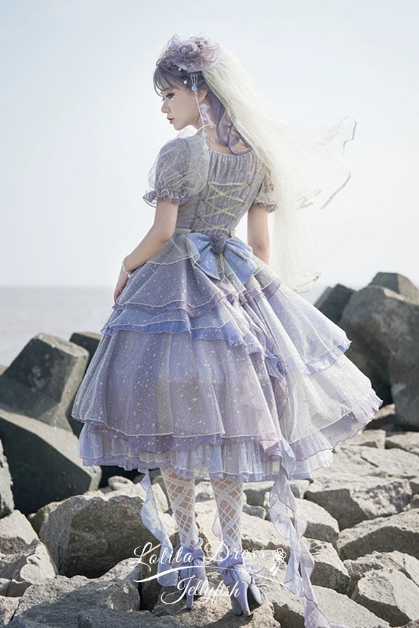 楽天市場】Lolita OP ELF ロリータ エルフ 精霊風 クラゲ 深海の少女