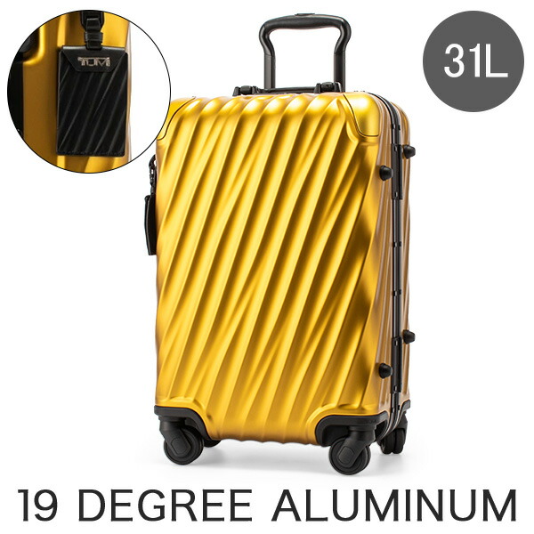 楽天市場】トゥミ TUMI スーツケース 31L 4輪 19 DEGREE ALUMINUM