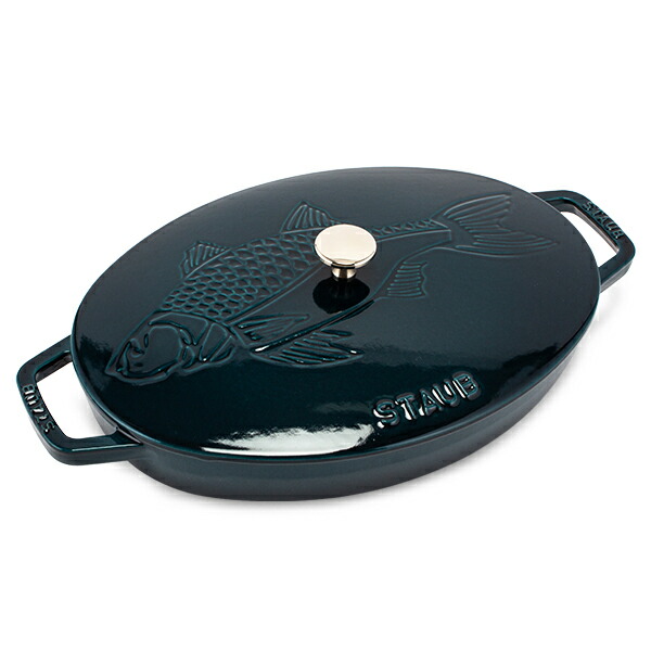 楽天市場】ストウブ 鍋 Staub オーバルホットプレート 32cm フィッシュ