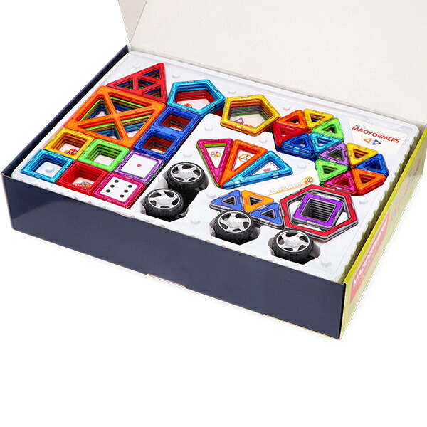 楽天市場】知育玩具 マグフォーマー Magformers おもちゃ 144ピース