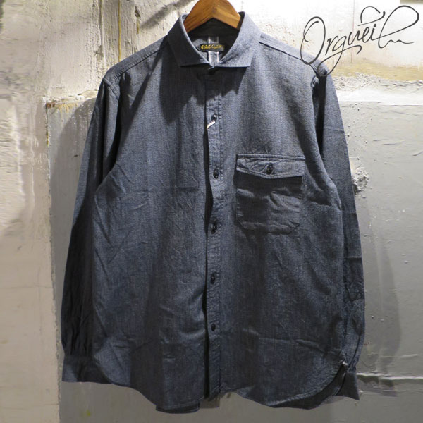 楽天市場】ORGUEIL オルゲイユ BLACK CHANBRAY SHIRT 【 OR-5112