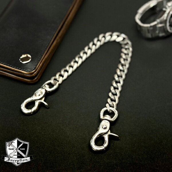 楽天市場】インセプション ウォレットチェーン 【ショート】 ダブル