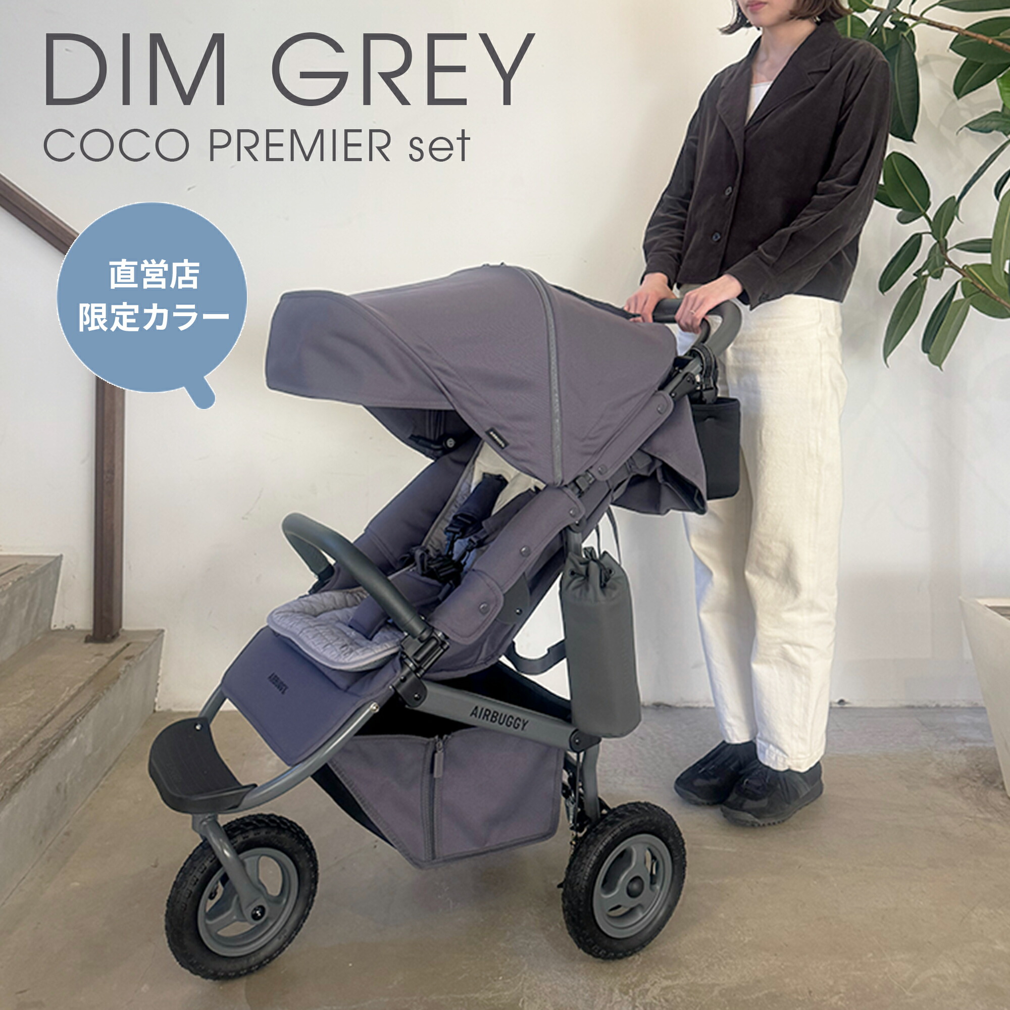 楽天市場】＼直営店限定／エアバギー ココプレミアディムグレー セット