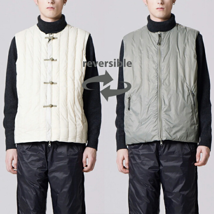 楽天市場】・TAION｜Japan Special China Button Down Vest Reversible