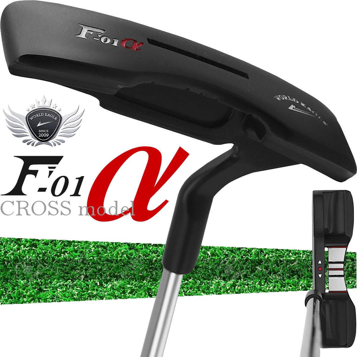 楽天市場】ピン型 パター（カラーブラック）（ゴルフ｜スポーツ