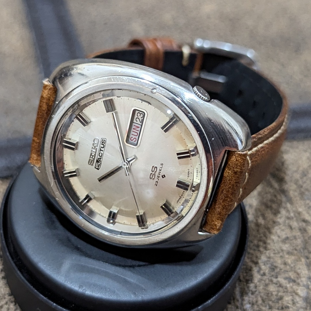 楽天市場】【中古品】【OH済み】SEIKO/セイコー 5ACTUS/5アクタス 23石