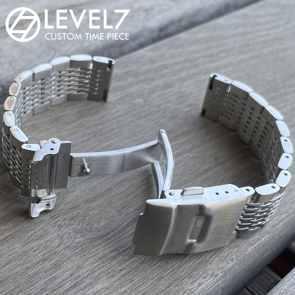 楽天市場】無垢ステンレス ベルト シルバー ブラッシュ×ポリッシュの