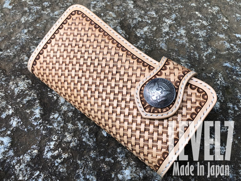 楽天市場】財布 長財布/ハンドメイドロングウォレット バスケット