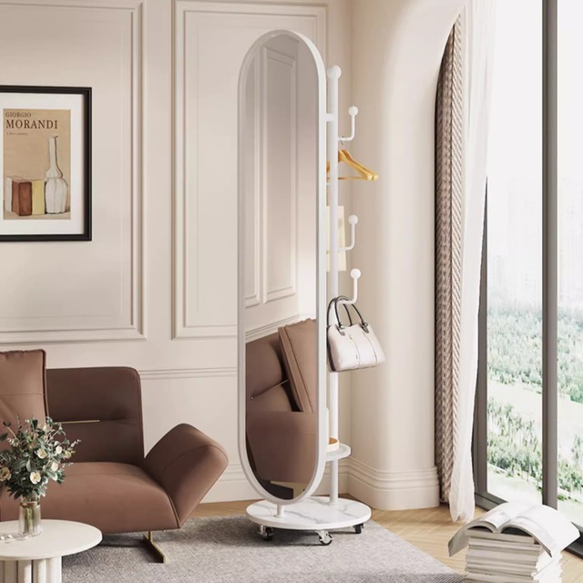 楽天市場】【3カラー】スタンドミラー ミラー 鏡 マルチミラー 省