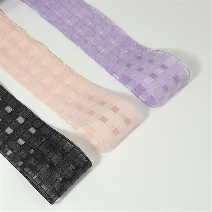 新品•未開封】チャコット 130 パープル リボン チェック レース 楽天