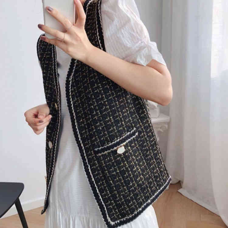 楽天市場】ベスト おしゃれ お宮参り レディース ツイードベスト V