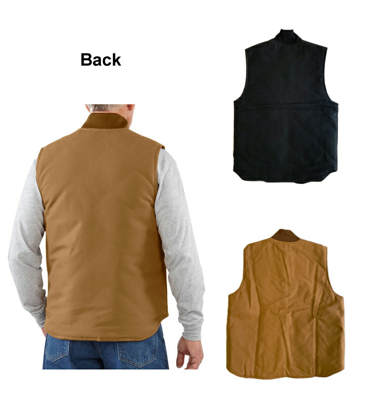 楽天市場】【Carhartt】 V01 カーハート ダック ベスト アウトドア