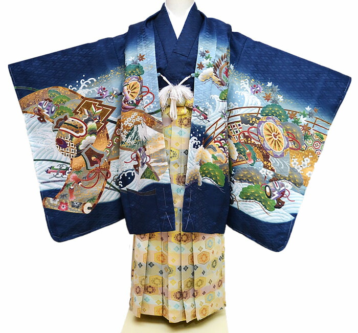 楽天市場】七五三 753 着物 男の子 袴 セット 5歳羽織袴 フルセット 鷹