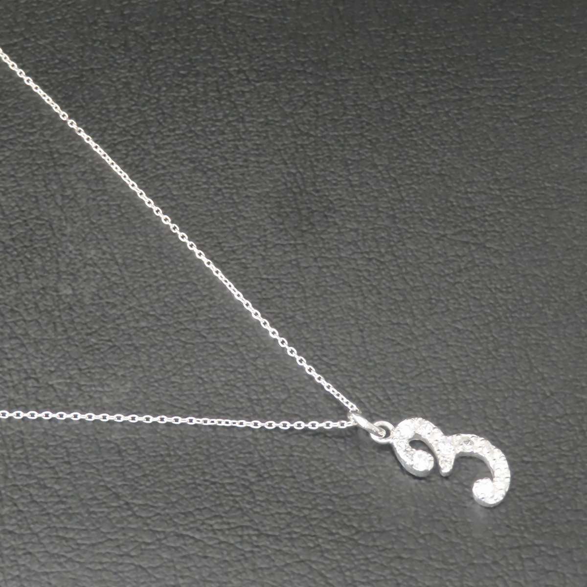 楽天市場】ナンバーネックレス 3 シルバー925 【刻印無料】 数字