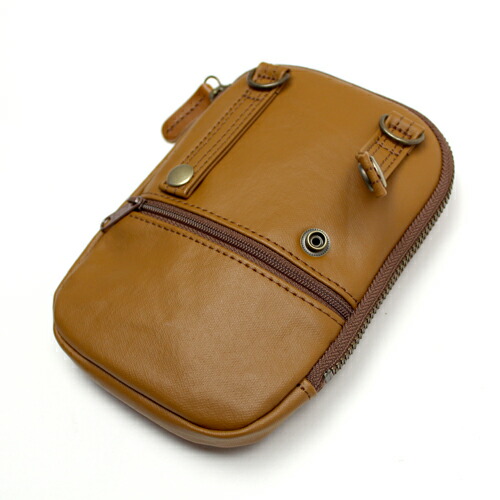 楽天市場】Stitch-on ステッチオン 縦型レザーポーチ 日本製 豊岡