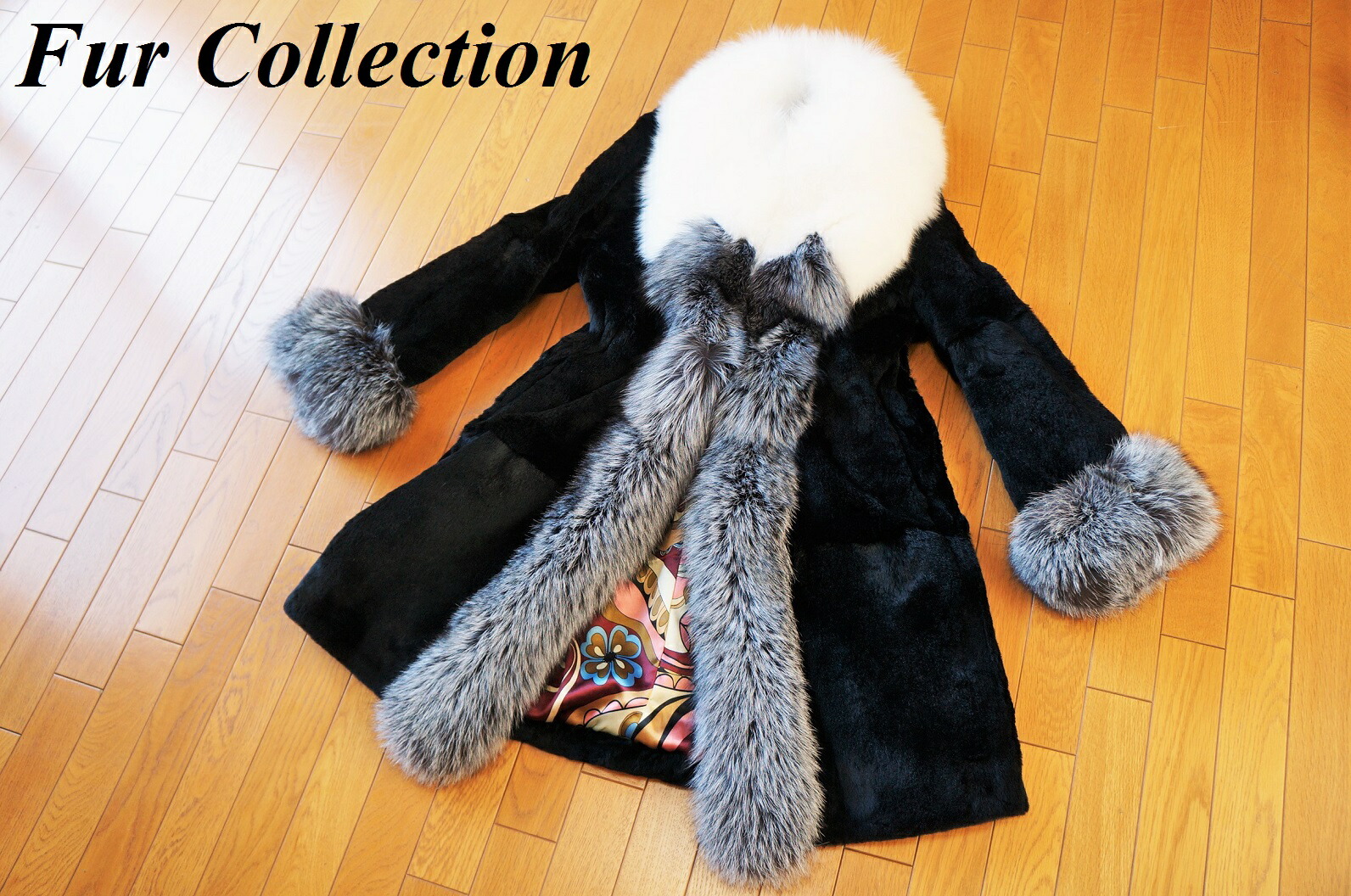 楽天市場】シルバーフォックスファー＆レッキスリアルファーコート