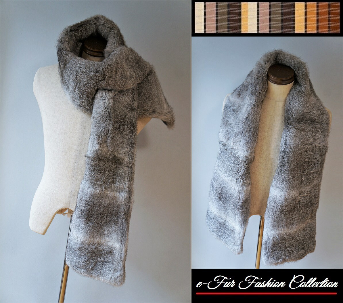 楽天市場】チンチララパンリアルファーマフラー ネックウォーマー 毛皮