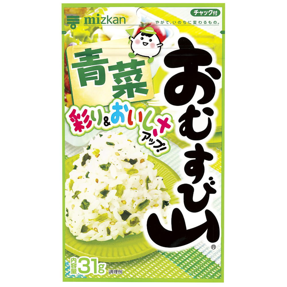 楽天市場】【常温】 8760 おむすび山 青菜 31g Mizkan【3980円以上