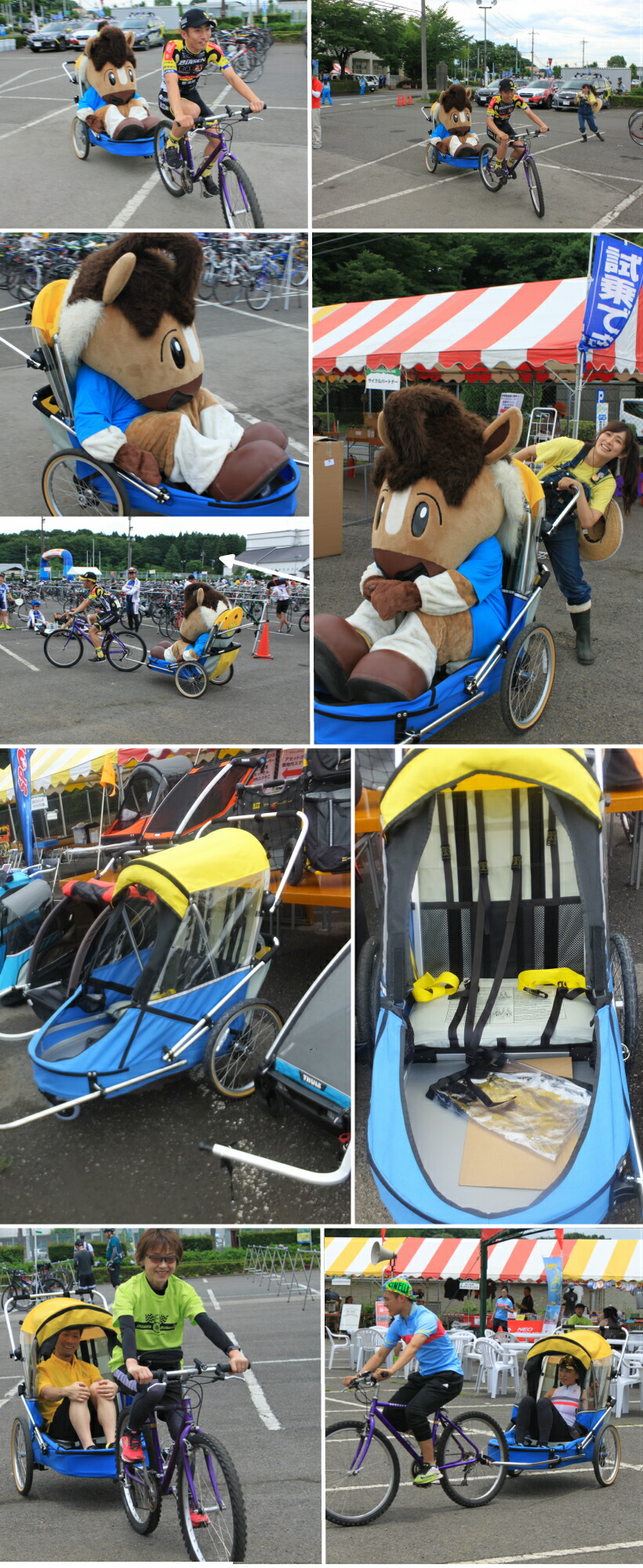 楽天市場】【即納】ワイク-大型福祉チャイルドトレーラー＜Wike Large