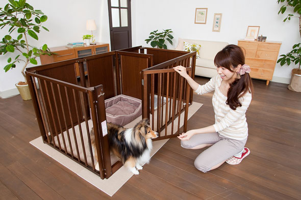 楽天市場】[セール][サークルプラスF80Lp]犬用 ペットサークル 多頭